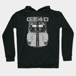 Ford GT40-silver Hoodie